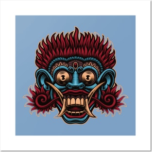 Balinese Mask Posters and Art